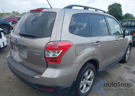 2014 Subaru Forester 2.5I Premium from USA, damaged, VIN JF2SJAEC7EH467599